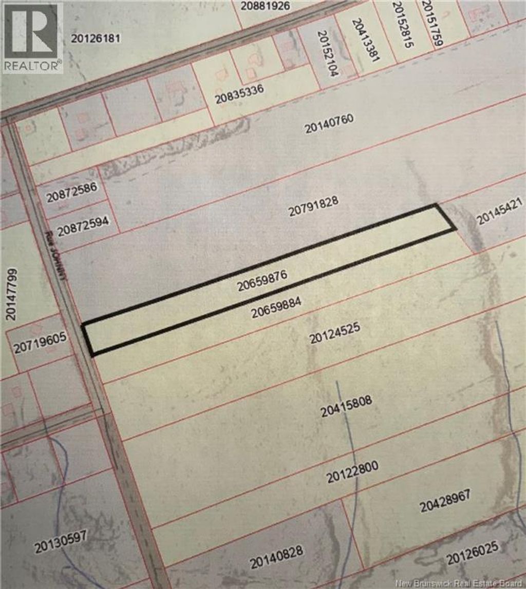 9.7 Acres Rue Johnny, Tracadie