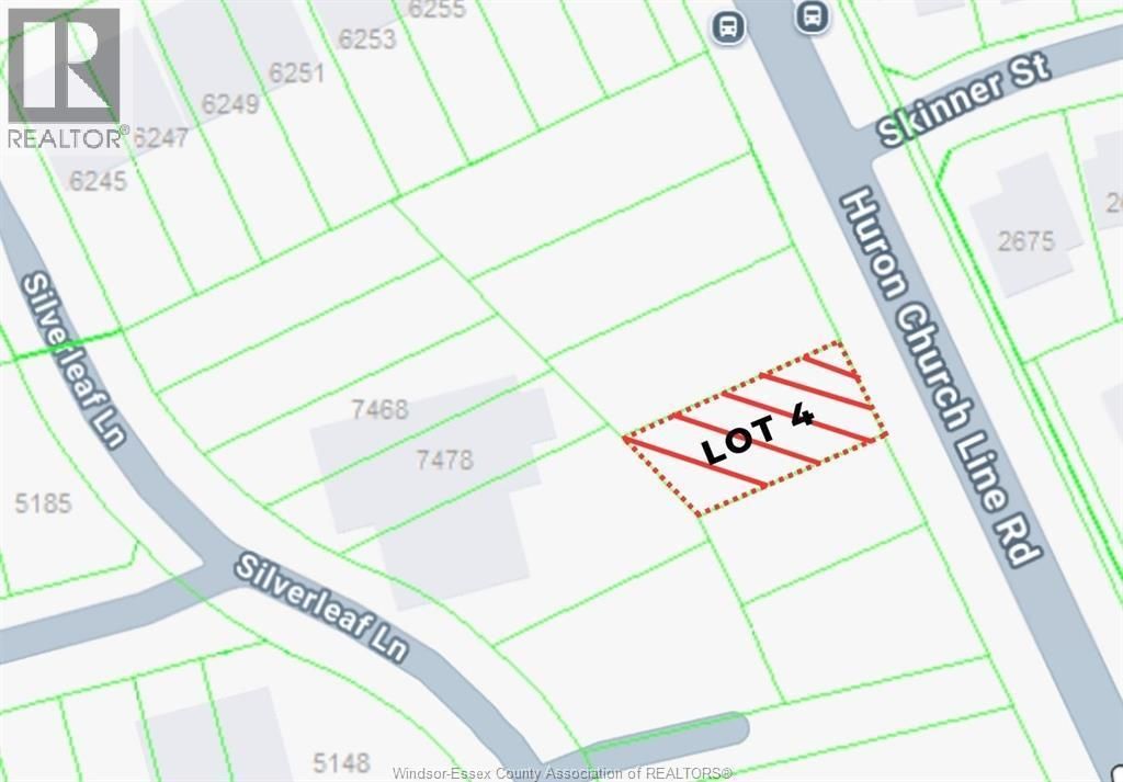 V/l Huron Church Line Road Unit# Lot #4, Lasalle