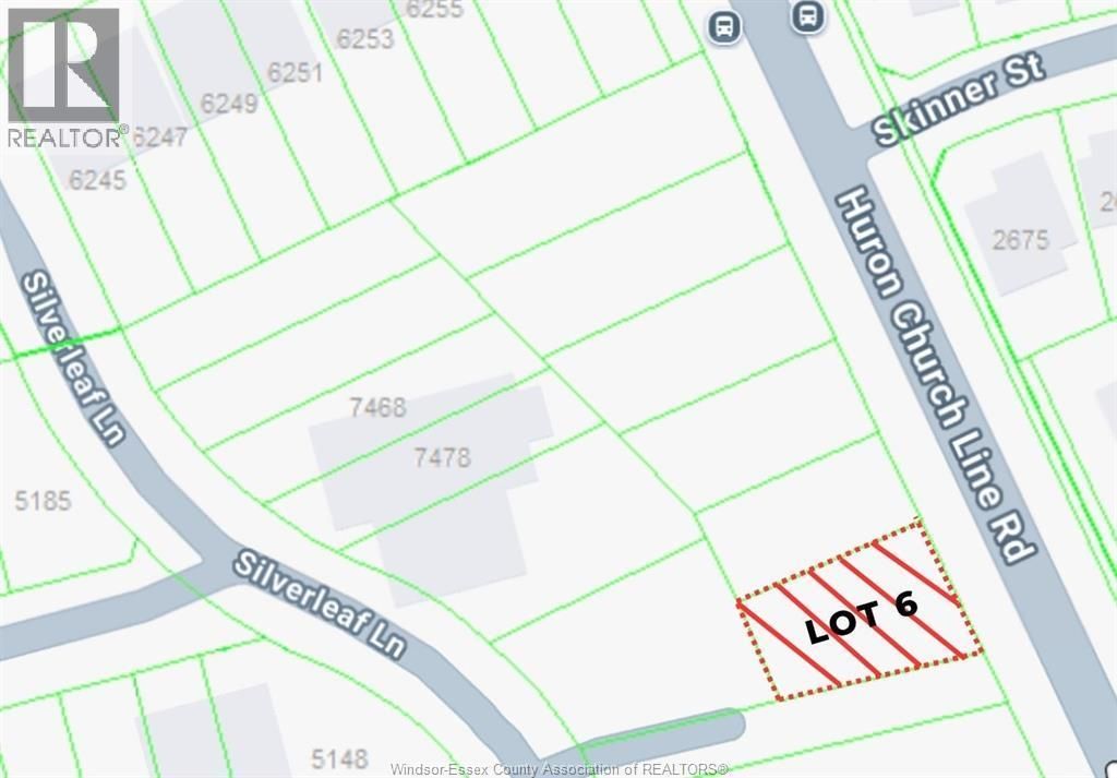 V/l Huron Church Line Road Unit# Lot #6, Lasalle
