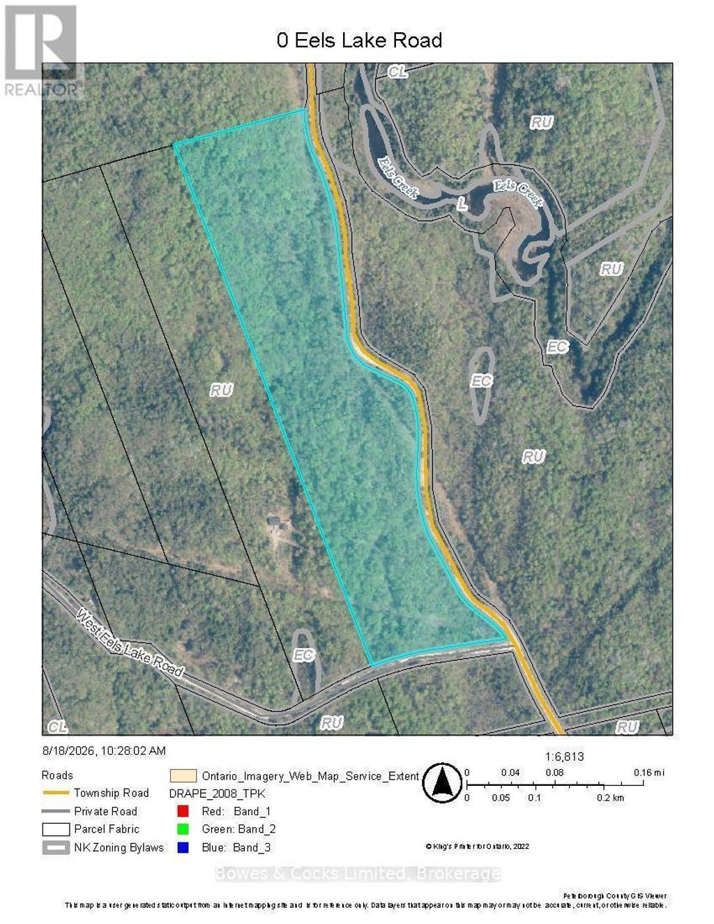 0 Eels Lake Road, North Kawartha