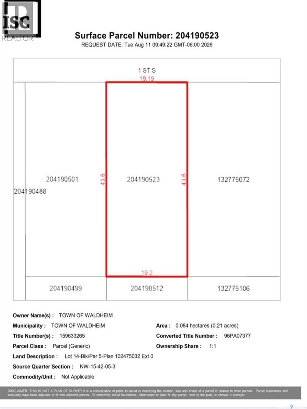106 1st Avenue, Waldheim