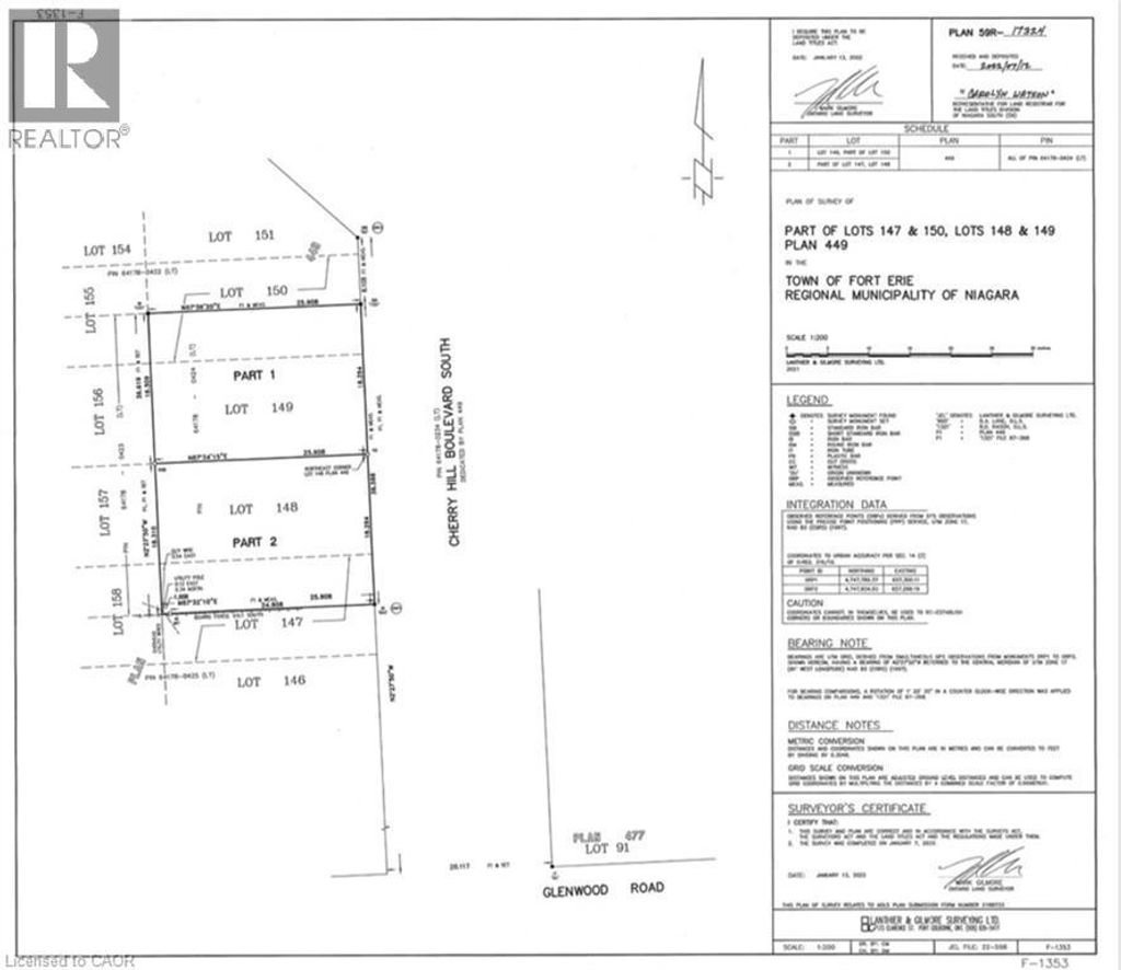 313 Cherryhill Boulevard S Unit# Lot 1, Fort Erie