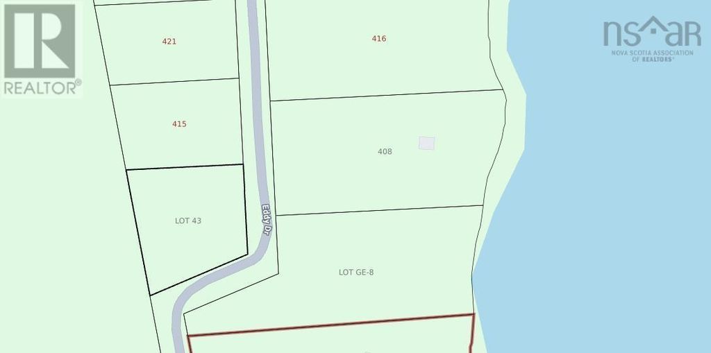 Lot 43 Eddy Drive, East Dalhousie