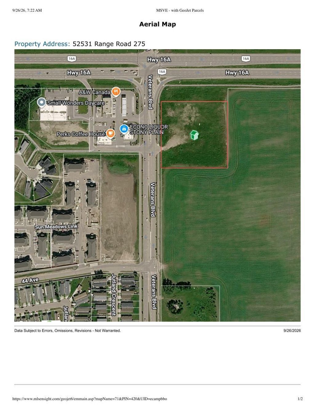 N/A, Stony Plain