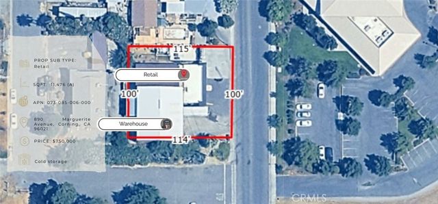 890 Marguerite, Corning
