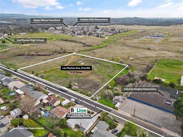Las Plumas Avenue, Oroville