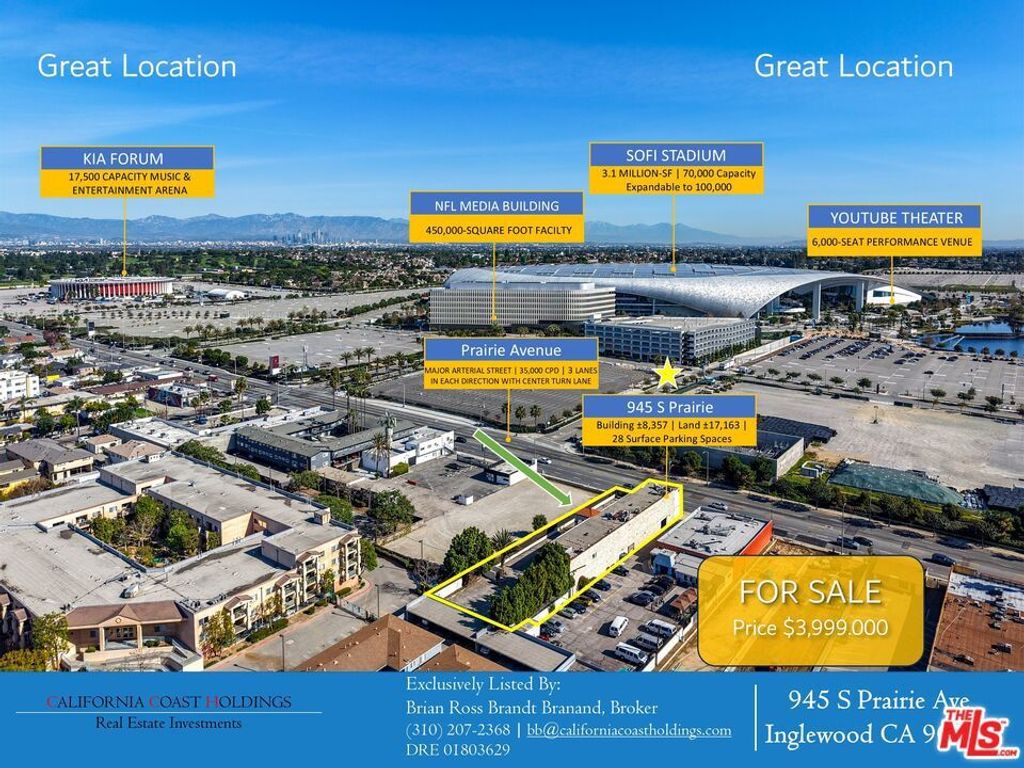945 S Prairie Avenue, Inglewood