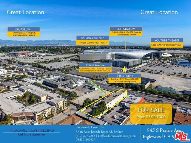 945 S Prairie Avenue, Inglewood