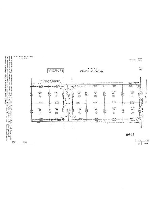 46 Vac/ave H6/vic 46th Stw, Lancaster