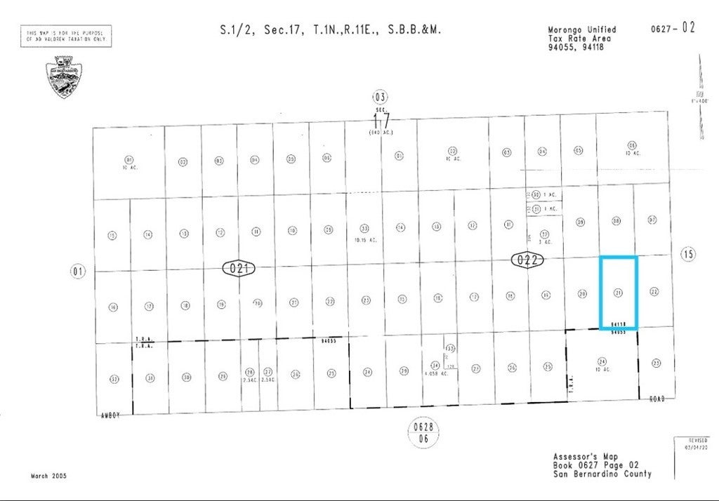 21 Diamond Bar Road, 29 Palms CA 29 Palms Lots/Land Homes For Sale