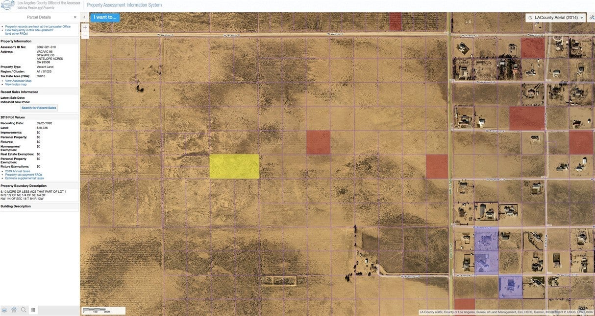 3262 Vac/vic 95 Stw/ave C6, Antelope Acres CA Antelope Acres Lots