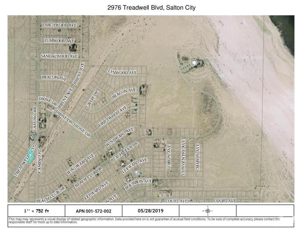 2976 Treadwell Boulevard, Salton City CA Salton City Lots/Land Homes