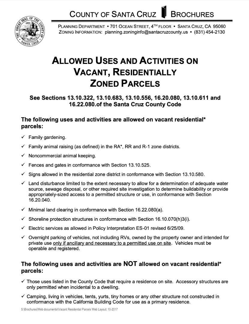 Desear Way, Felton CA Felton Lots/Land Homes For Sale