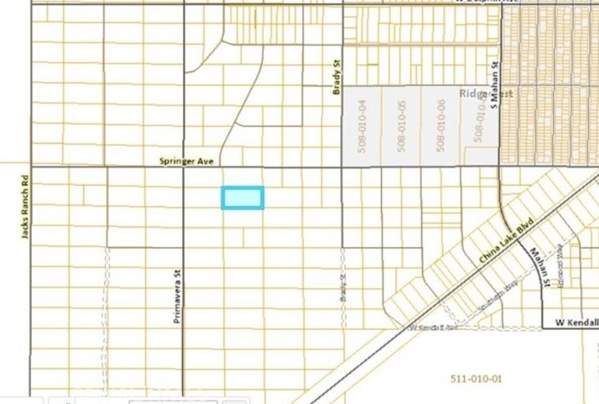 51103110 E Springer Ave, Ridgecrest CA Ridgecrest Lots/Land Homes For