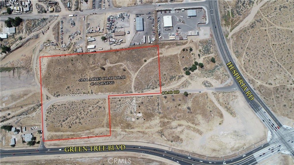 9.84 Acres Green Tree Boulevard, Victorville