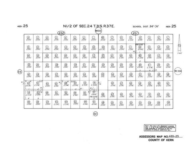 Nw Section24, Township31s, Range37e, Mojave