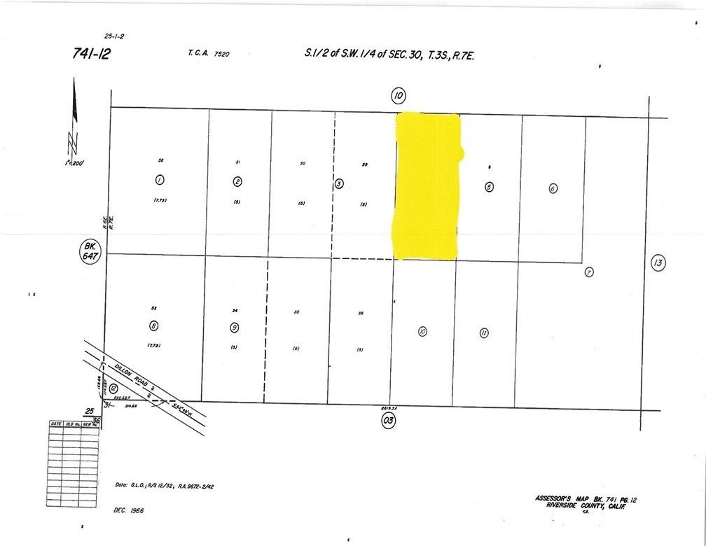 Thousand Palms Canyon Road, Thousand Palms