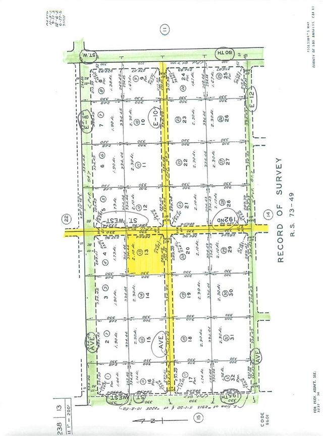 Avenue E-10 And 192th Street West W, Lancaster