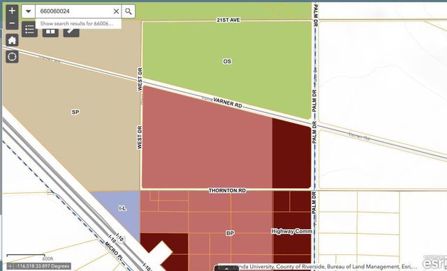 76 Acres Palm Dr & Varner, Desert Hot Springs