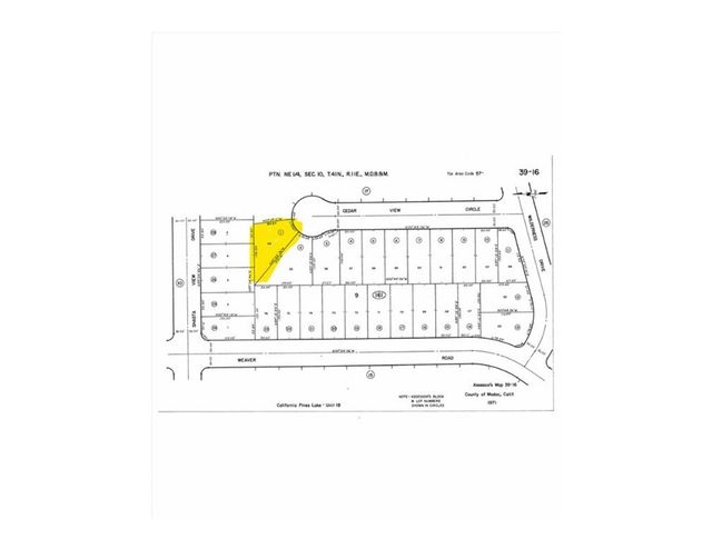 Cedar View Circle, Alturas
