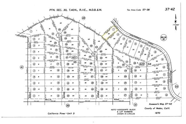 California Pines Boulevard, Alturas