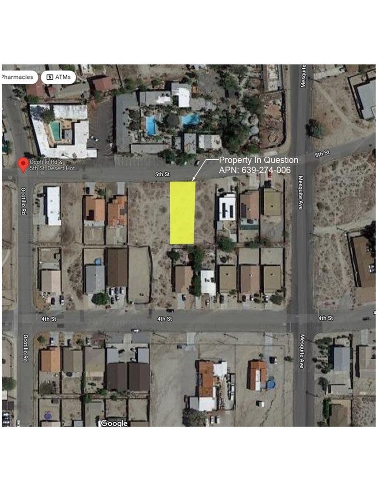 5th Street, Desert Hot Springs