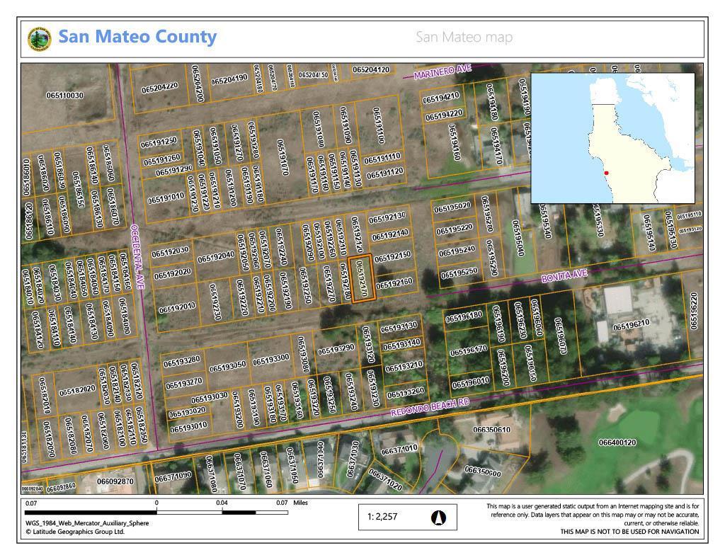 Bonita Avenue, Half Moon Bay
