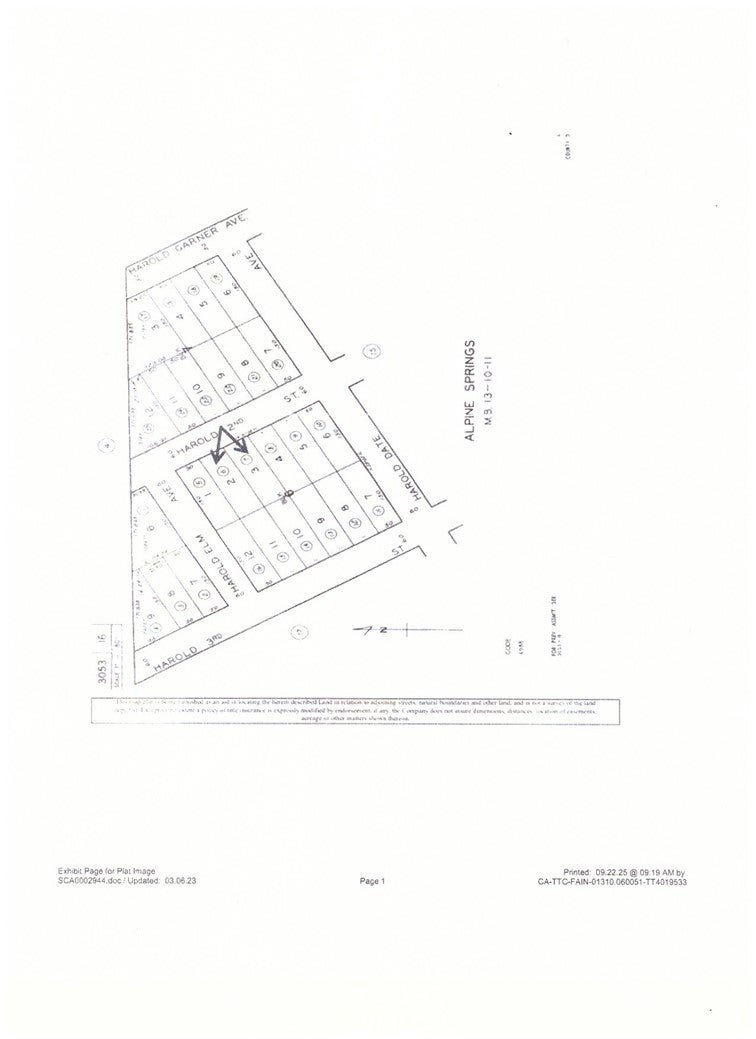 Harold 2nd, Palmdale