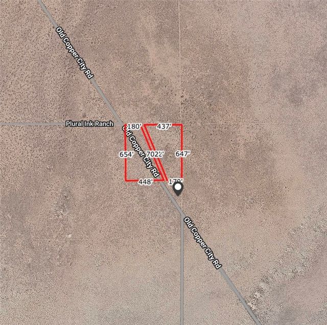Old Copper City Road, Barstow
