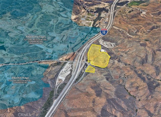 Walker Canyon Road, Lake Elsinore