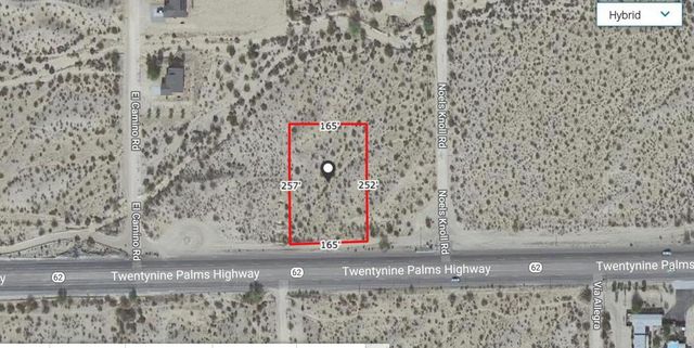 1 Acre On Hwy 62 Near El Camino Road, 29 Palms