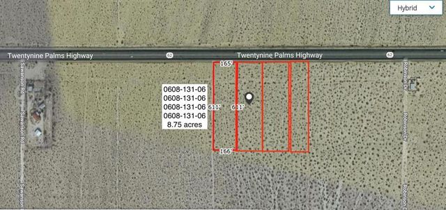 8.75 Acres Hwy 62 East Of Sawanson Road, Joshua Tree