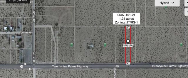 1.25 Acres Hwy 62 Near Sunfair Road, Joshua Tree
