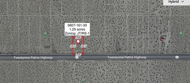 1.25 Acres On Hwy 62 Near Sunfair Road, Joshua Tree