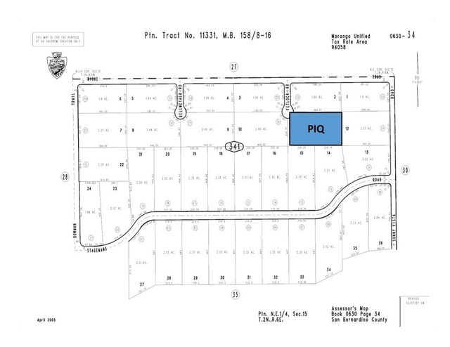 900 Fetlock, Landers