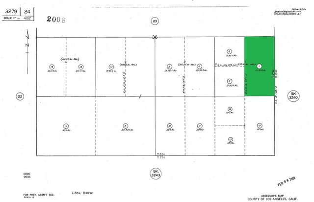 220th St W / Avenue F8, Lake Hughes