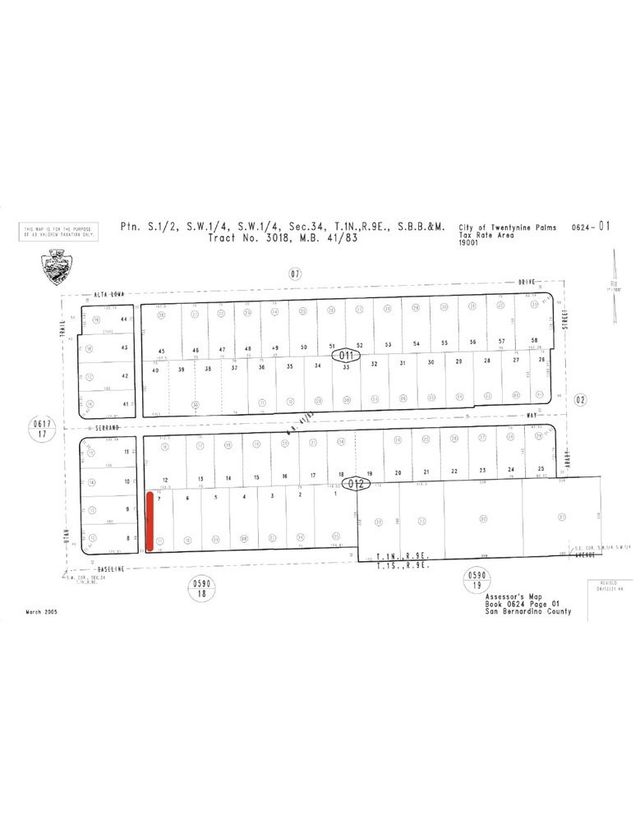 Baseline Avenue, 29 Palms