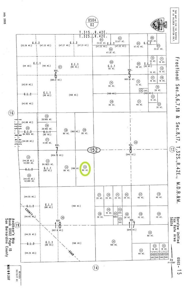 50215235 Fremont Peak Road, Kramer Junction