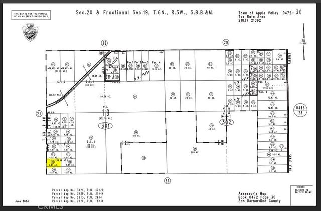 Los Padres Parcel #0472-301-24 Road, Apple Valley