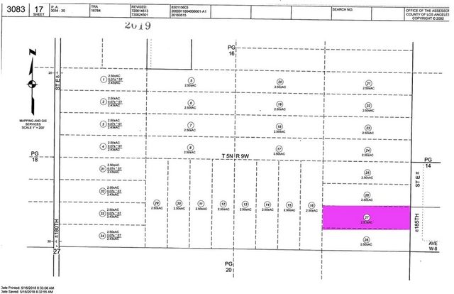 185th St E / Avenue W8, Llano