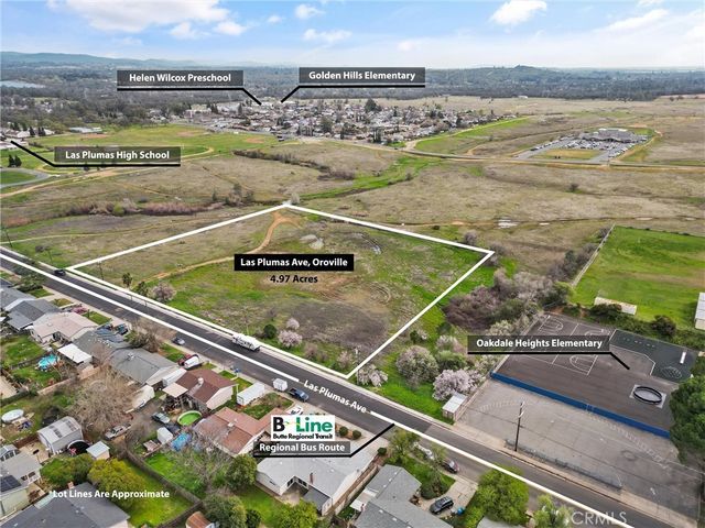 Las Plumas Avenue, Oroville