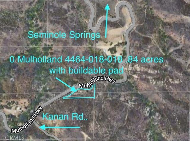 Mulholland Hwy Apn: 4464-018-018, Agoura