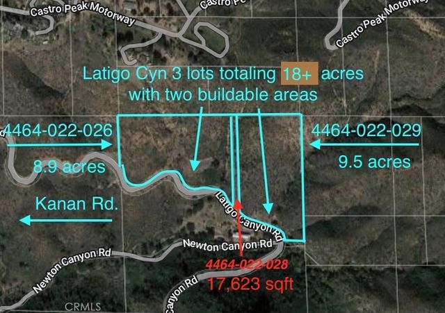 Latigo Cyn Apn: 4464-022-026, Malibu
