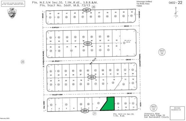 8 Lot Valley View, Joshua Tree