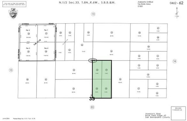 20 Ac Near Lessing Avenue, Helendale