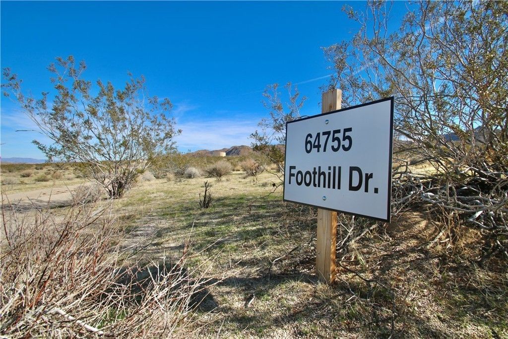 64755 Foothill Drive, Joshua Tree