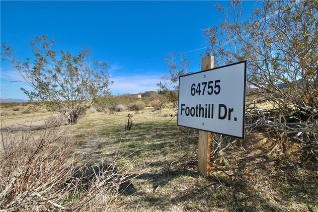 64755 Foothill Drive, Joshua Tree