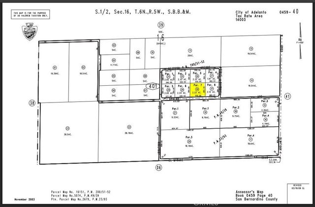 Avalon Parcel #0459-401-30 Avenue, Adelanto
