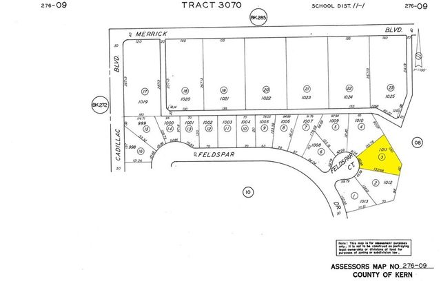 Feldspar Court, California City