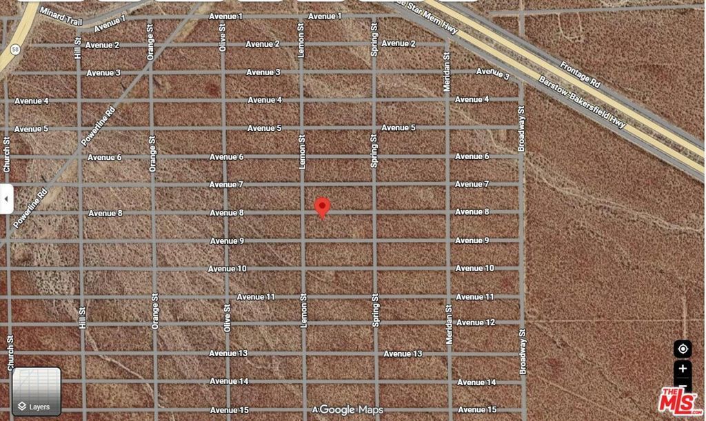 Avenue 18 Avenue, Mojave